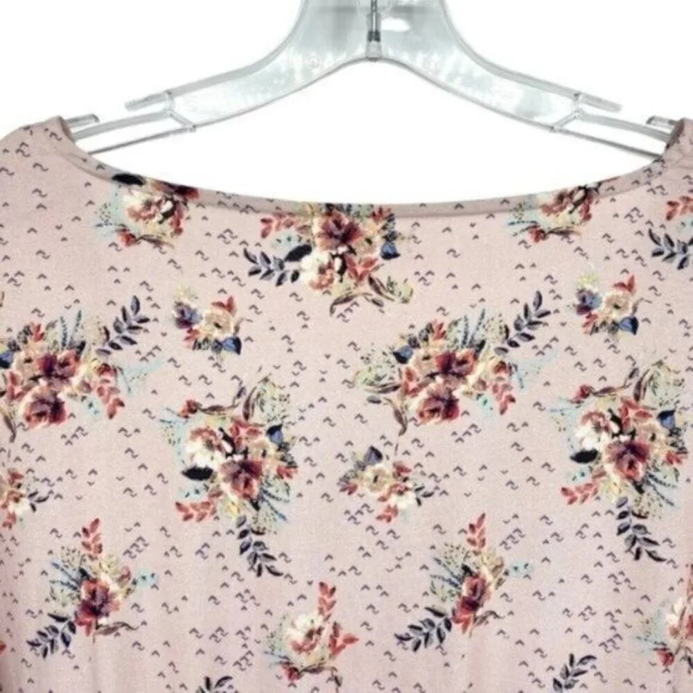 Maurices Plus Size Floral Boho Peasant Top - Picture 10 of 12
